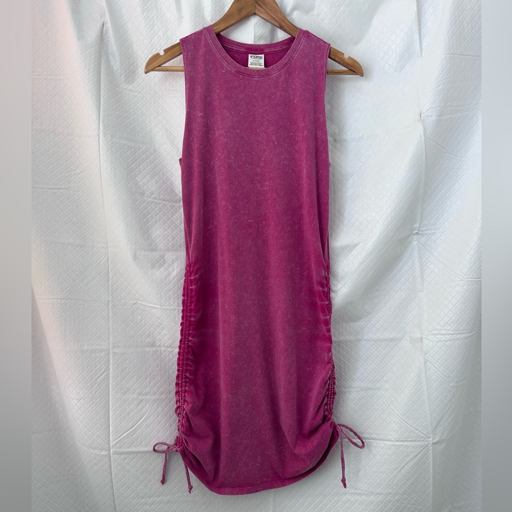 PINK Victoria's Secret Midi Dress in Deep Pink